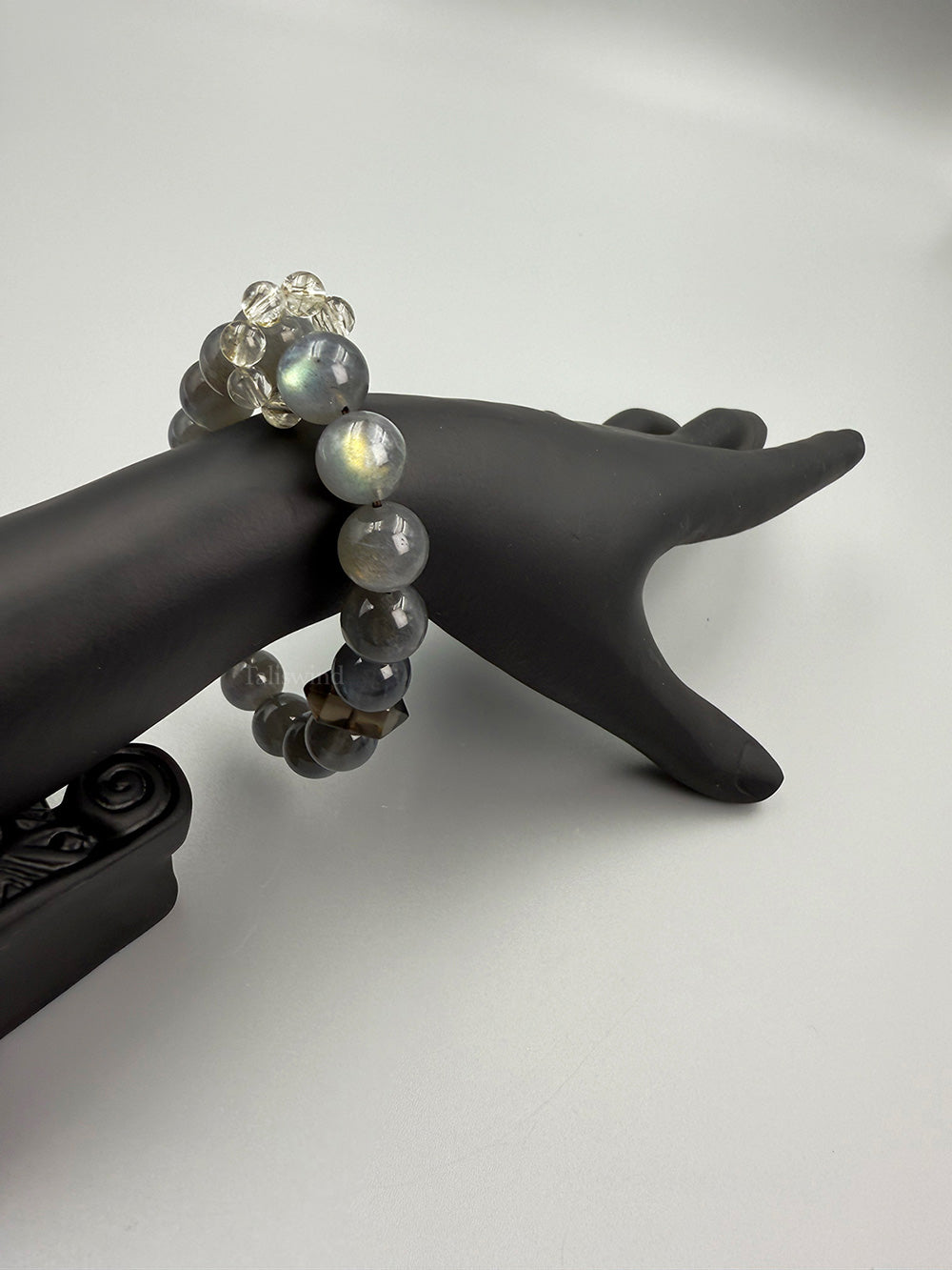 Mystic Moonlight Bracelet – Gray Moonstone Matrix · Moonlit Gradient