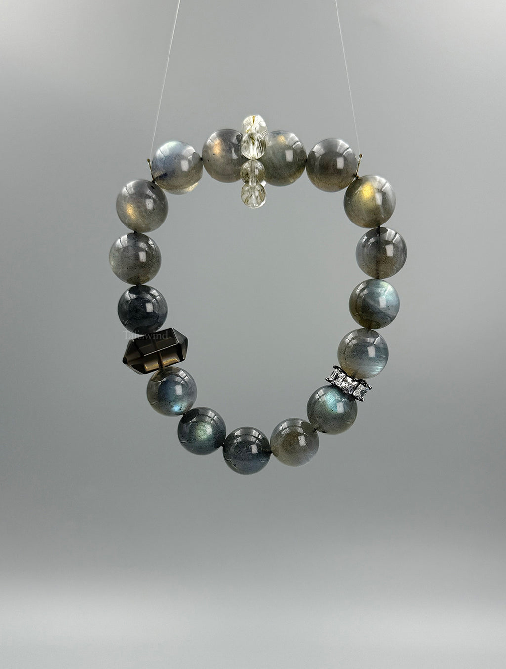 Mystic Moonlight Bracelet – Gray Moonstone Matrix · Moonlit Gradient