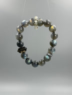 Mystic Moonlight Bracelet – Gray Moonstone Matrix · Moonlit Gradient