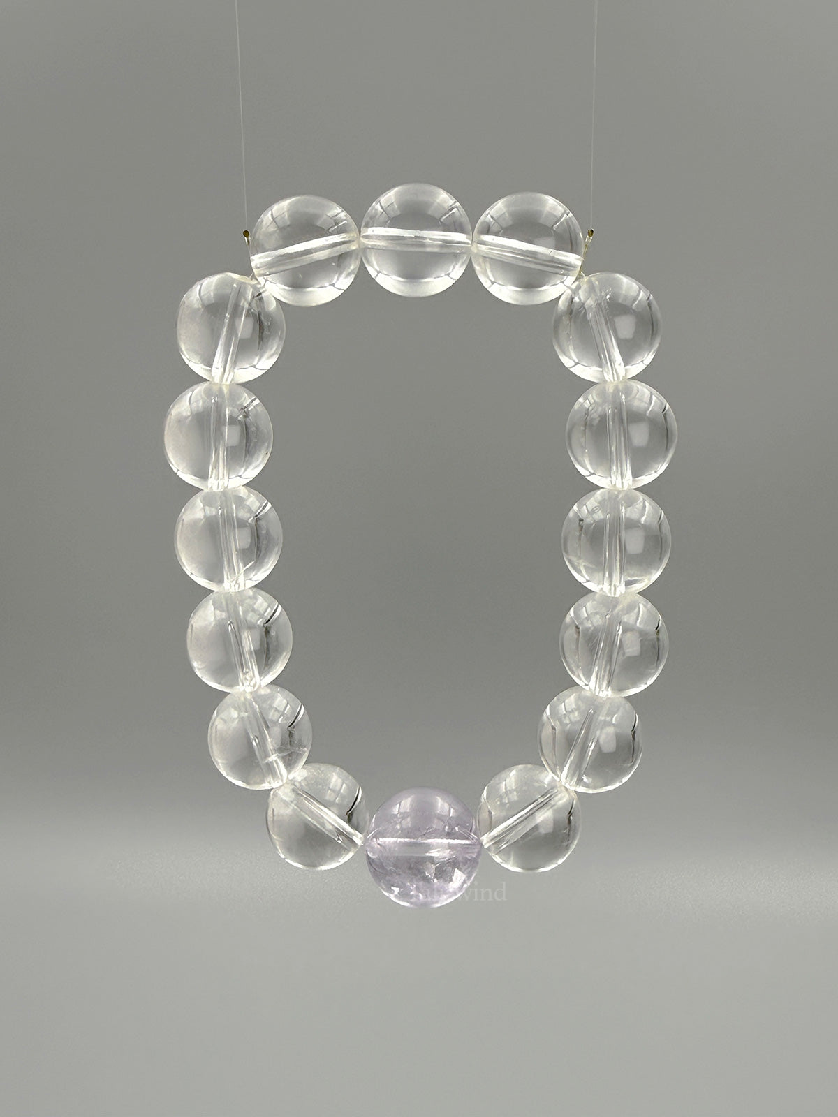 Healing Harmony Crystal Bracelet – Clear Quartz & Rose Quartz Energy Stone