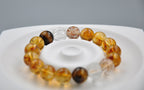 Four-Stone Ensemble Bracelet – Mixed Crystal Neutrals & Highlights