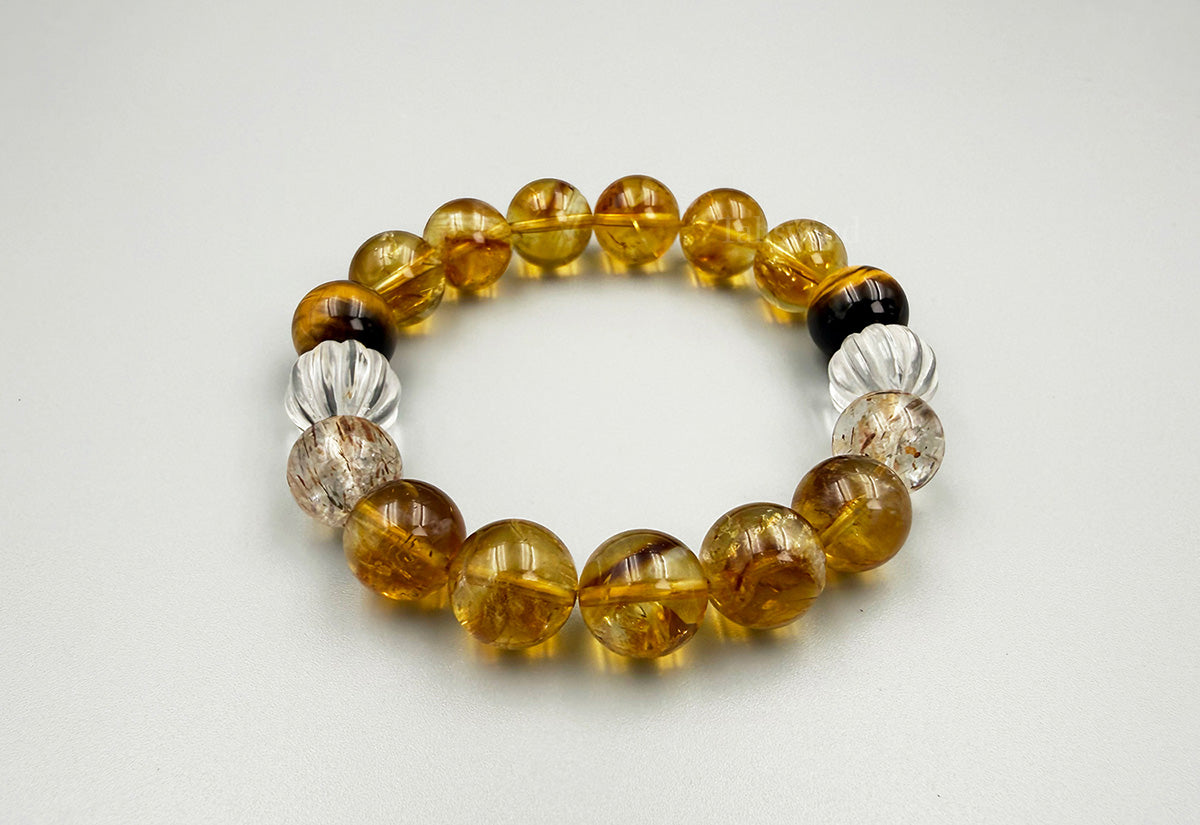 【Best Seller】Aligned & Empowered – 4 Crystal Guardian Bracelet for Energy Harmony