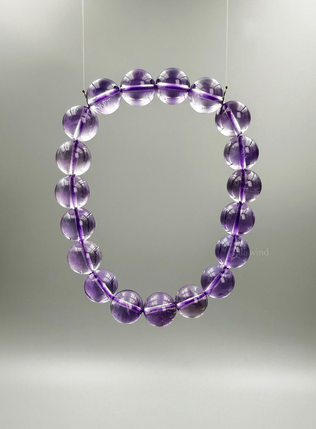 Violet Stillness Bracelet – Brazilian Amethyst · Soft Purple Clarity