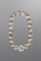 Golden Thread Bracelet – Rutilated Quartz Crystal