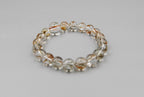 Golden Thread Bracelet – Rutilated Quartz Crystal