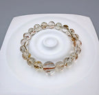 Golden Thread Bracelet – Rutilated Quartz Crystal