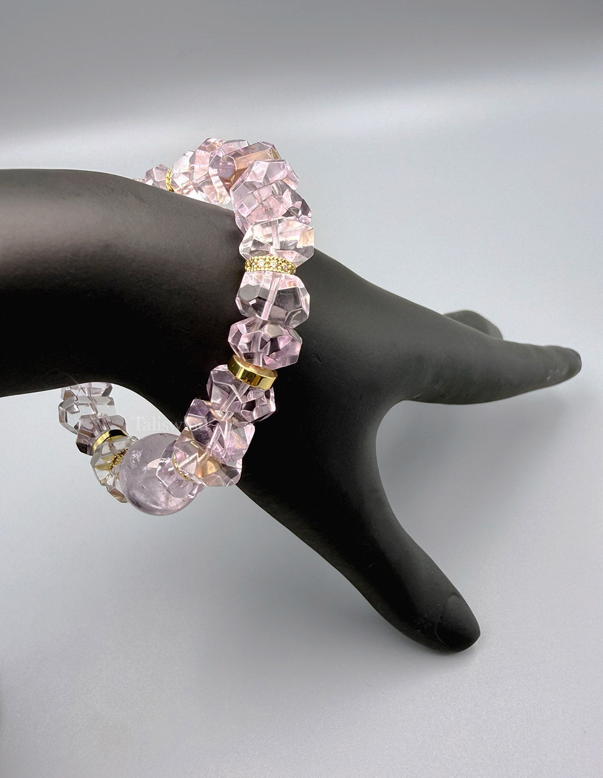 Violet Orbit Bracelet – Irregular-Cut Amethyst Crystal