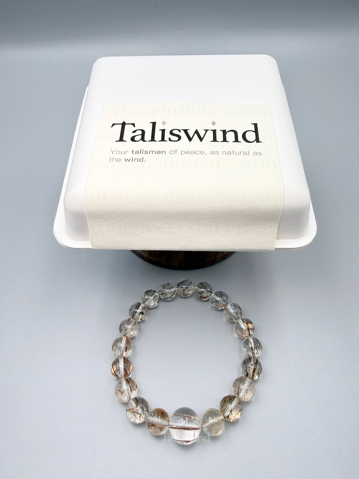 Golden Thread Bracelet – Rutilated Quartz Crystal